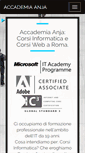 Mobile Screenshot of accademia-anja.com